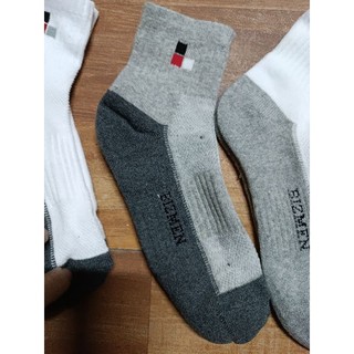 Tất vớ nam cotton Bizmen cao cổ, dày dặn, thấm hút mồ hôi
