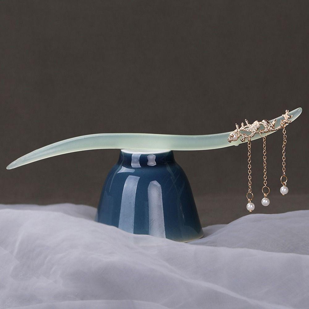 Trâm Cài Tóc Phối Tua Rua Phong Cách Trung Hoa Cổ Điển Cho Nam Và Nữ