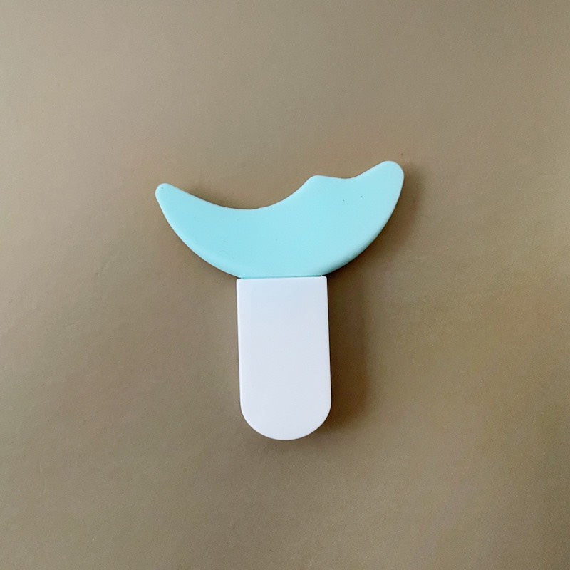 Miếng silicon hỗ trợ kẻ mắt chuốt mi mascara tạo bọng mắt và làm sạch lông mi hình chữ y MINIGIRL S2