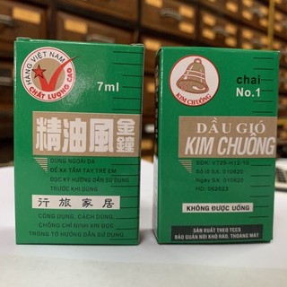 1 CHAI DẦU GIÓ KIM CHUÔNG