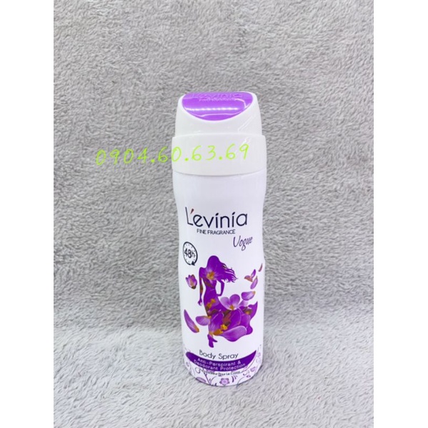 XỊT KHỬ MÙI LENIVIA 200ML