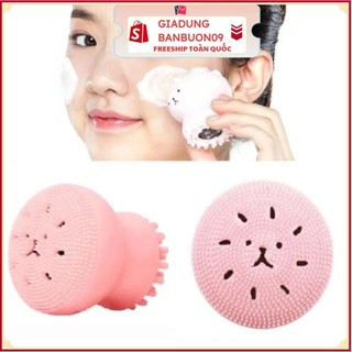 Cọ rửa mặt bạch tuộc hàn quốc, bạch tuộc rửa mặt
