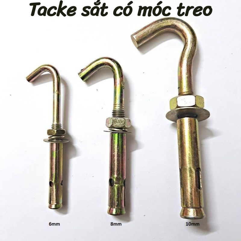 TACKE SẮT CÓ MÓC TREO ĐA NĂNG