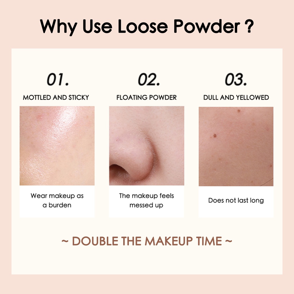 Bảng Phấn Mắt LAMUSELAND Che Khuyết Điểm Toàn Diện Lâu Trôi Kèm Mút Trang Điểm