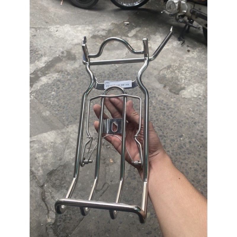 Baga Giữa Xe Exciter Đời 2010/ Ex Nhỏ 10ly Inox 304/ Sơn Đen Tĩnh Điện/ Titan/ 7 Màu