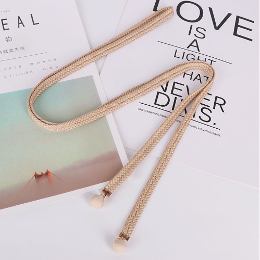 Thắt Lưng Bện Sợi Cotton Thời Trang Cho Nữ JP5