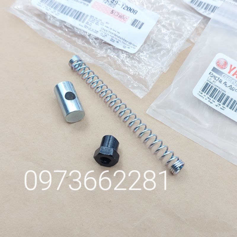Bộ 3 ốc lò xo đũa thắng, phanh xe EXCITER, SIRIUS, JUPITER zin