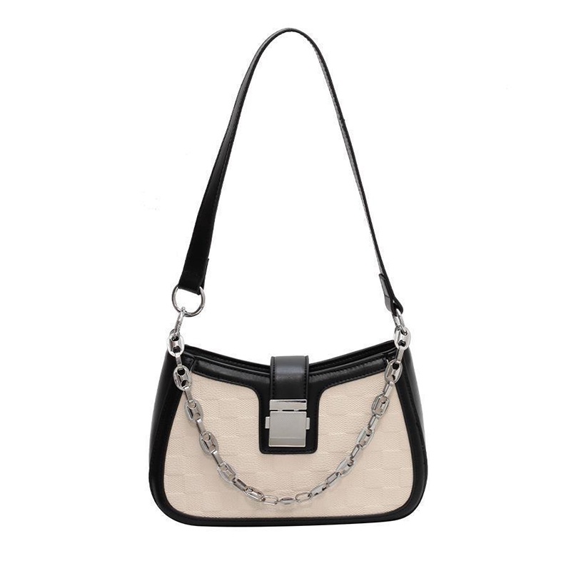 Túi đeo chéo IELGY họa tiết sọc ca rô thời trang trẻ trung dành cho nữ