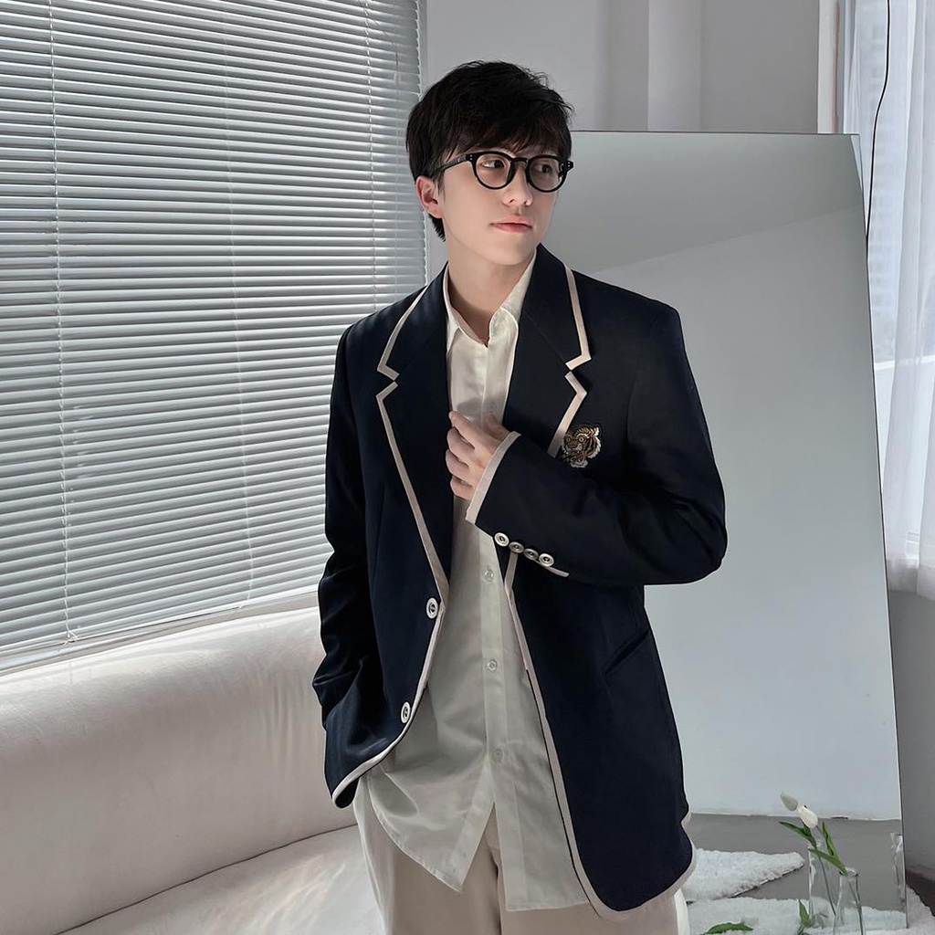 Áo khoác Amand Tiger Blazer - Navy