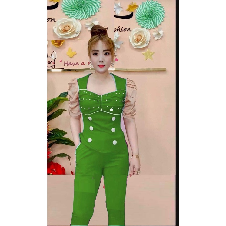 Set bộ nữ mặc nhà chất liệu thun cát hàn-CH6N