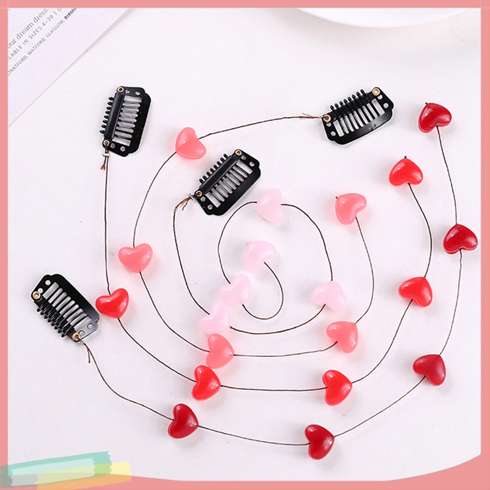 Kẹp tóc hình trái tim/bông hoa xinh xắn thời trang cho nữ