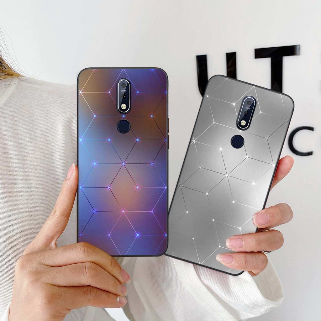 Ốp lưng Nokia 7.1 / 7.1 Plus hình họa tiết thương hiệu thời trang cao cấp