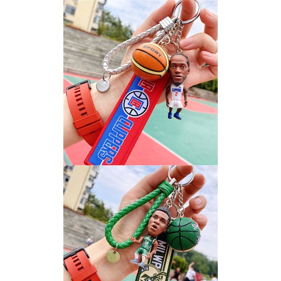 Star Schoolbag Pendant James Kobe Curry Basketball Hand-Made Keychain Doll Boys Birthday Gift for School Opens 5bgf