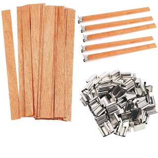 Bấc gỗ làm nến
