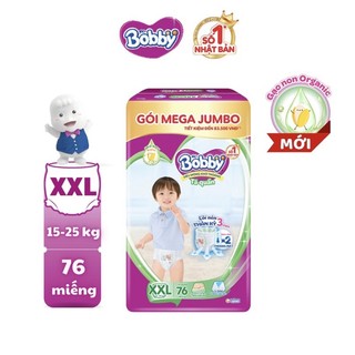 Tả quần Bobby XXL76 miếng gói cực đại mẫu mới