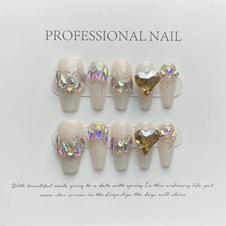 Nailbox thiết kế premium tr01 charm đá cao cấp