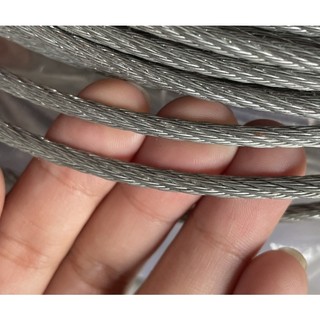Cáp Lụa / Cáp Lụa Bọc nhựa 3ly-12ly (1 Mét)