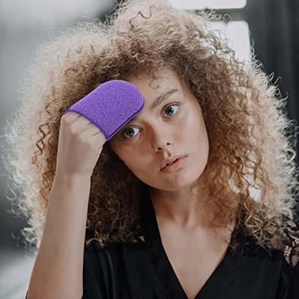 Set 6 Găng Tay Bọt Biển Tẩy Tế Bào Chết Làm Sạch Sâu Dành Cho Da Mặt / Toàn Thân