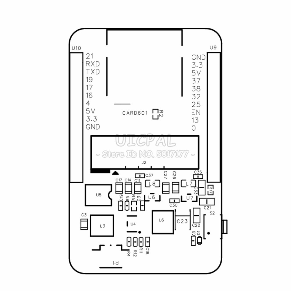 Mô Đun Camera Bluetooth OV5640 ESP32 66 120 160 Độ OV5640