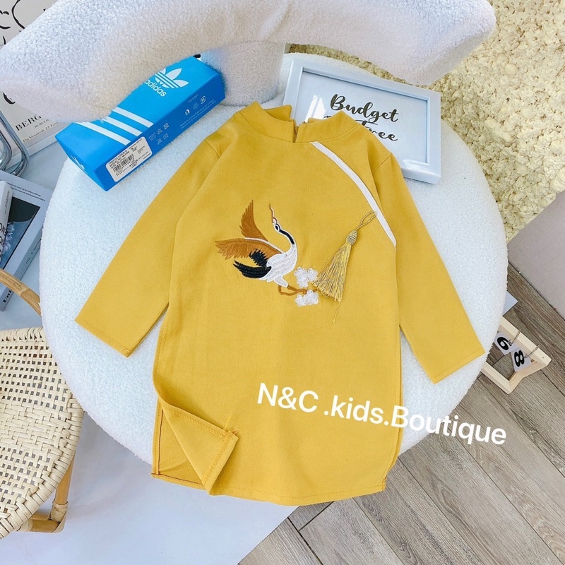áo dài cách tân bé trai 10-24kg nhiều mẫu