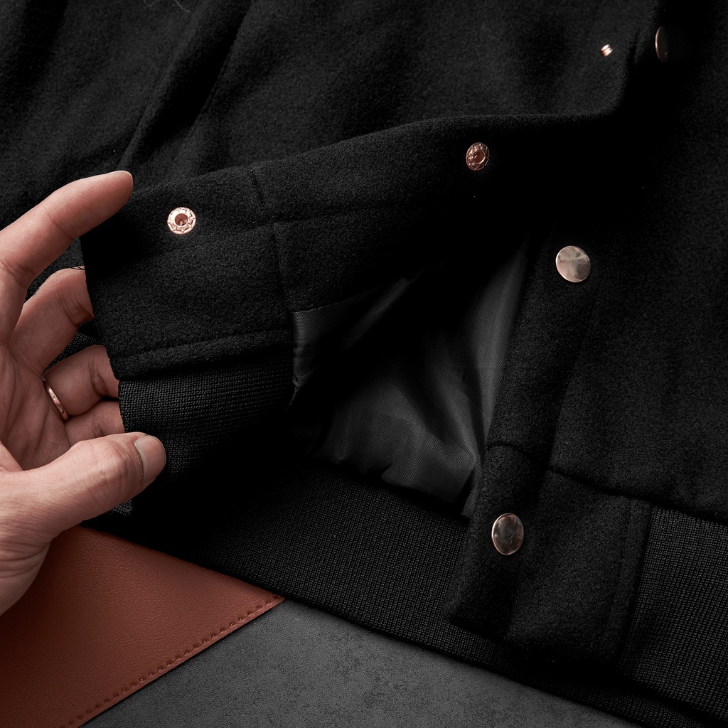 Áo khoác Dạ Bomber Gapdino, Phong cách Unisex Nam Nữ, Local Brand Gapdino Unisex