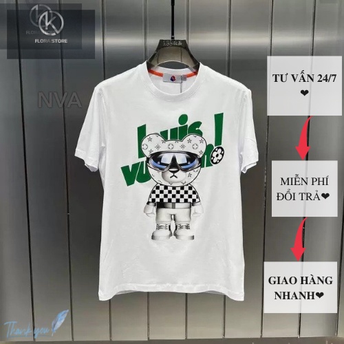 Áo Thun Tay Lỡ Gấu Luôn Tươi Cười Form Dáng Rộng❤️Áo Phông Nam Nữ Hàng Chuẩn Unisex