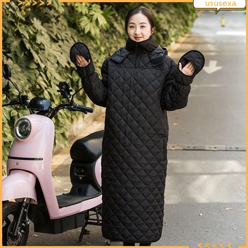 Bộ Quần Áo Chắn Gió Giữ Ấm Mùa Đông Khi Đi Xe Máy