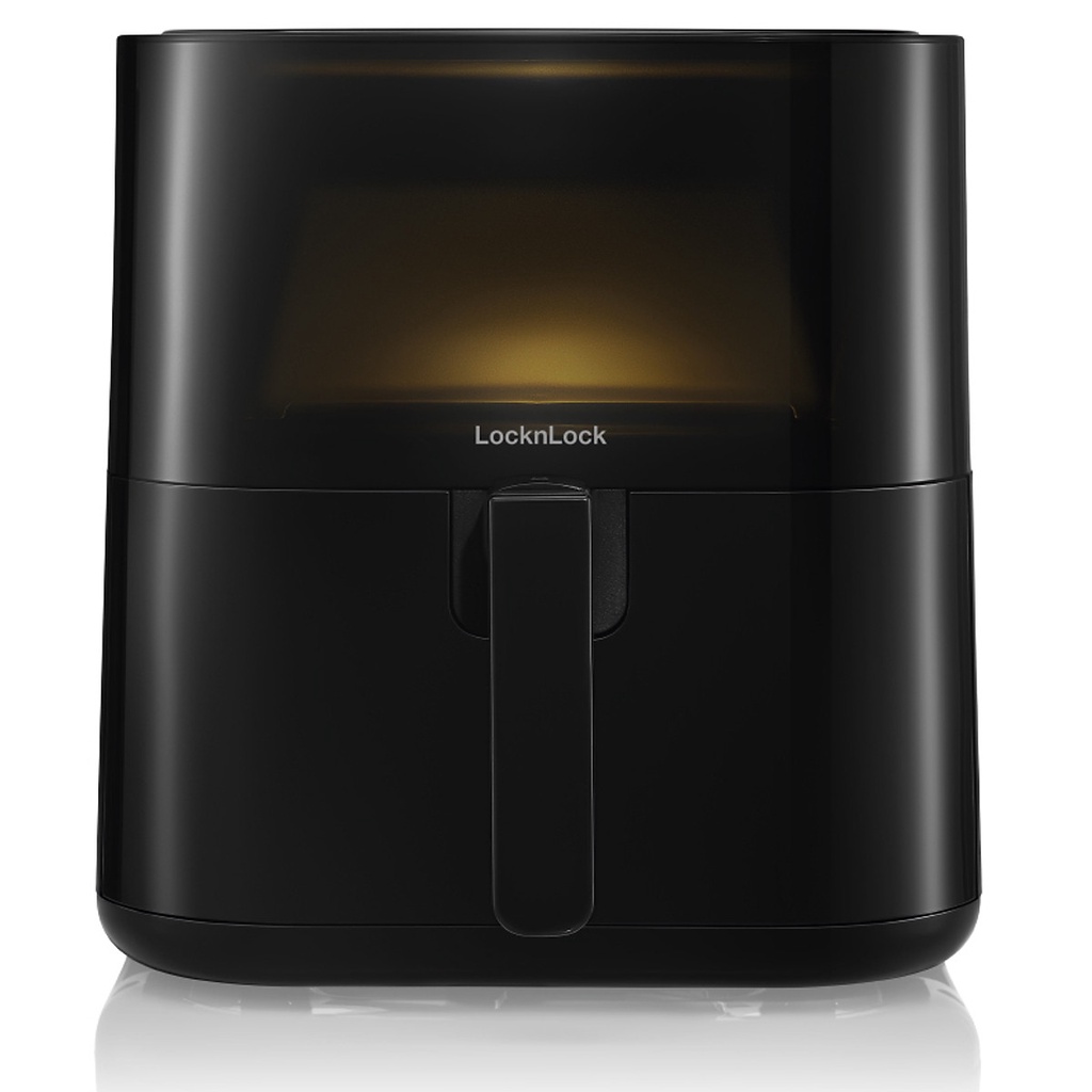 Nồi Chiên Không Dầu Locknlock Visible Air Fryer CUBE EJF996BLK 5.5L - Hàng Chính Hãng