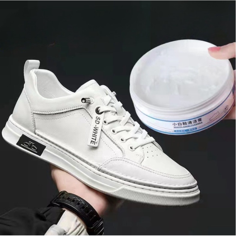 Kem Tẩy Trắng Giày Đánh Bóng Đồ Da Đa Năng- Sáp Vệ Sinh Giày, Đồ Da Tiện Lợi SHOPSIEURE88