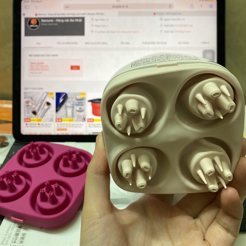 Máy mát xa gội đầu Panasonic EH HE96 , EH HE98