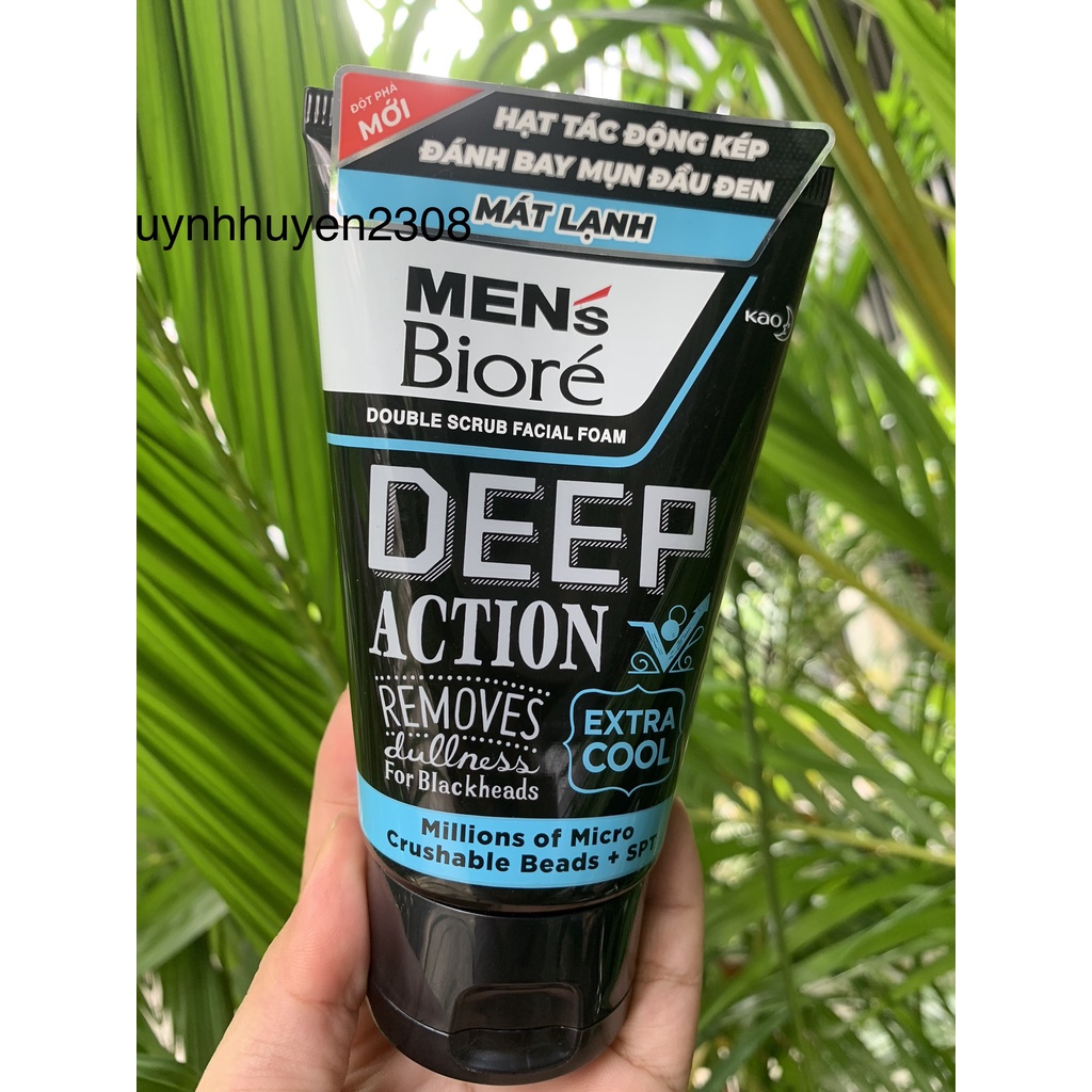 Sữa rửa mặt hằng ngày MENs Bioré_100g.