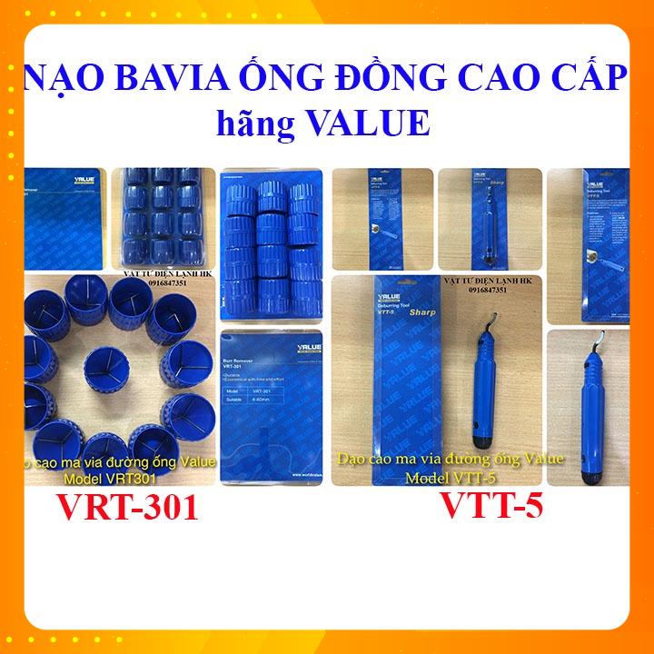 Dao nạo Bavia ống đồng hãng Value VRT-301 VTT-5 (chọn đúng loại khi đặt hàng) cạo mavia Ma Via - Ba Via