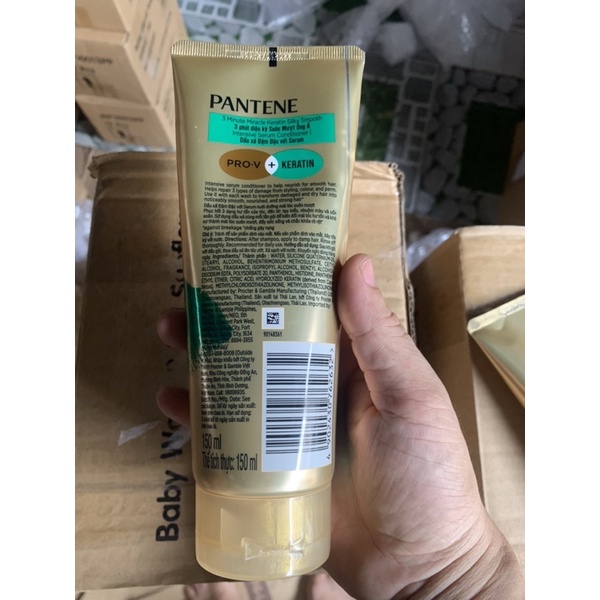 Kem Xả PANTENE Pro-V 3 Phút Dịu Kì Tuýp 150ml