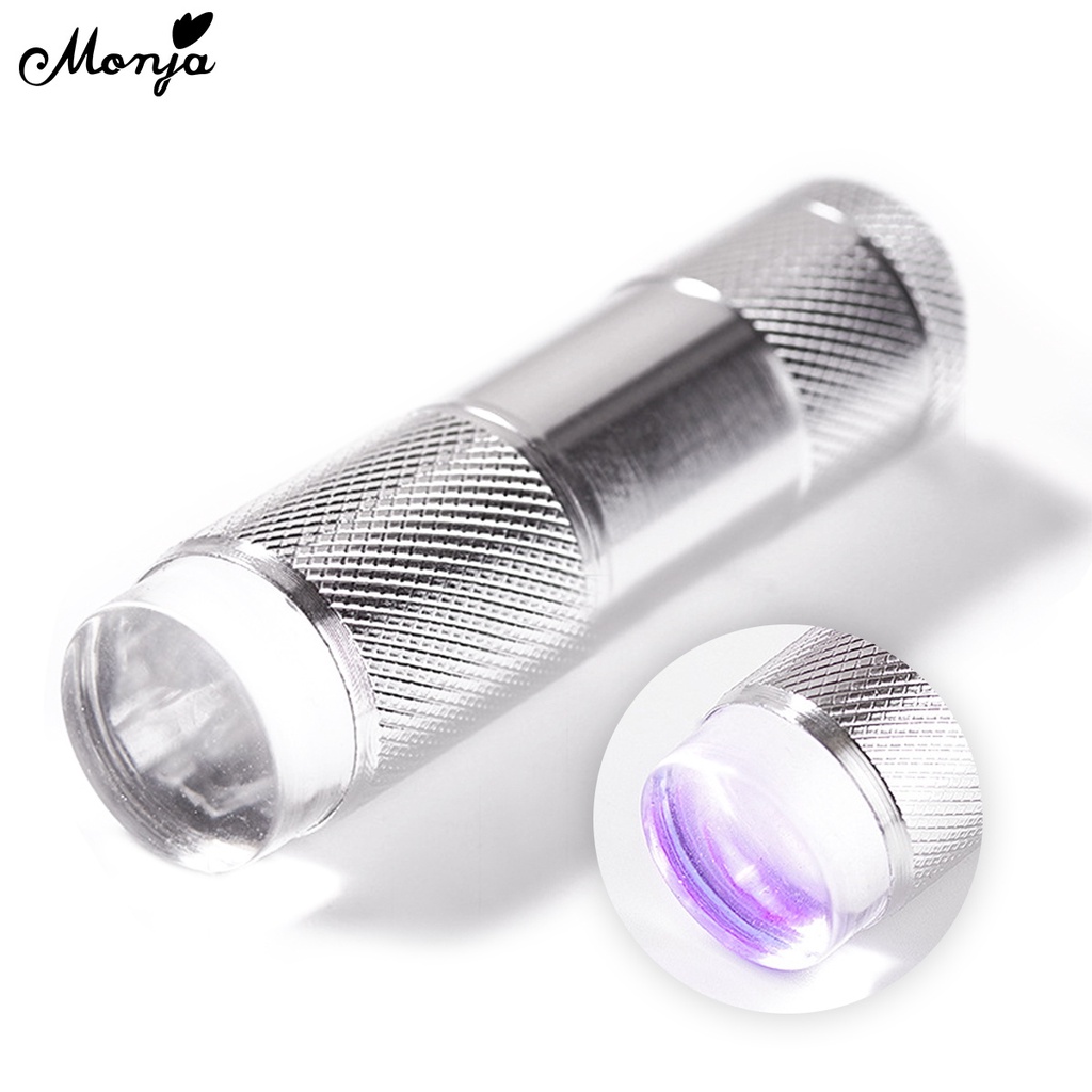 Đèn LED Sấy Khô Móng Tay Monja Bằng Silicone Nhanh Khô Tiện Dụng