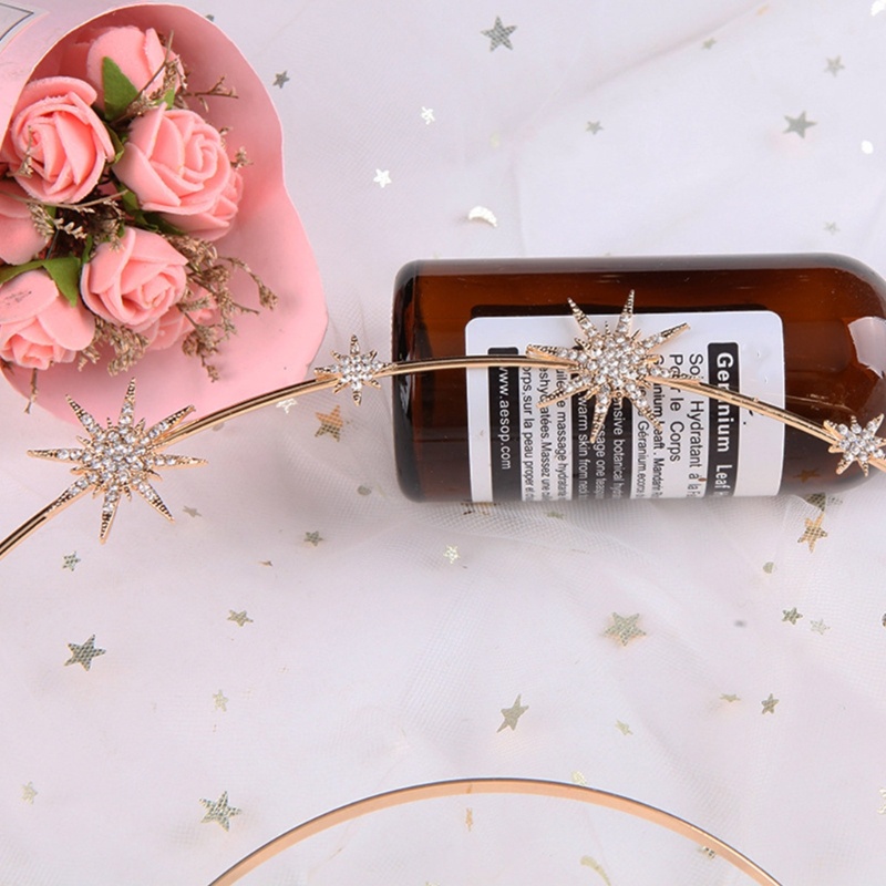 Cài Tóc Hình Lục Giác Hai Lớp Hóa Trang Cho Nữ