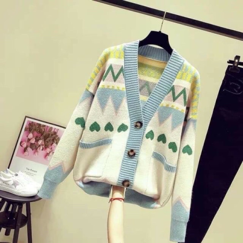 Áo Khoác Cardigan Len 2hand Siêu Phẩm