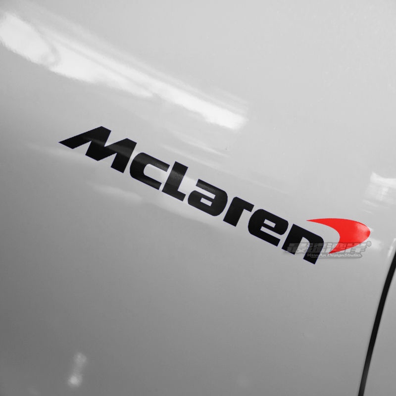 Miếng dán kính tam giác cửa sổ xe, logo F1 McLaren, dán thân xe, cho xe hạm đội nhỏ