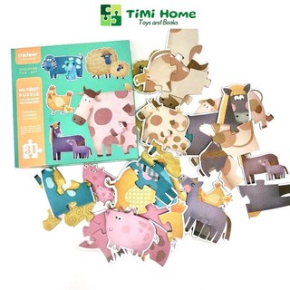 Bộ puzzle Mideer My First Puzzle Mom & Baby