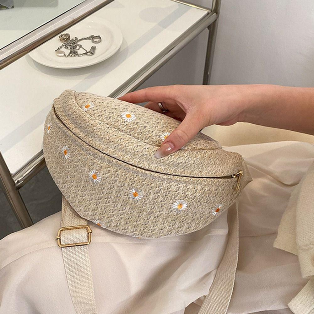 UUMIR Túi Dệt Đeo Hông Thời Trang Mùa Hè