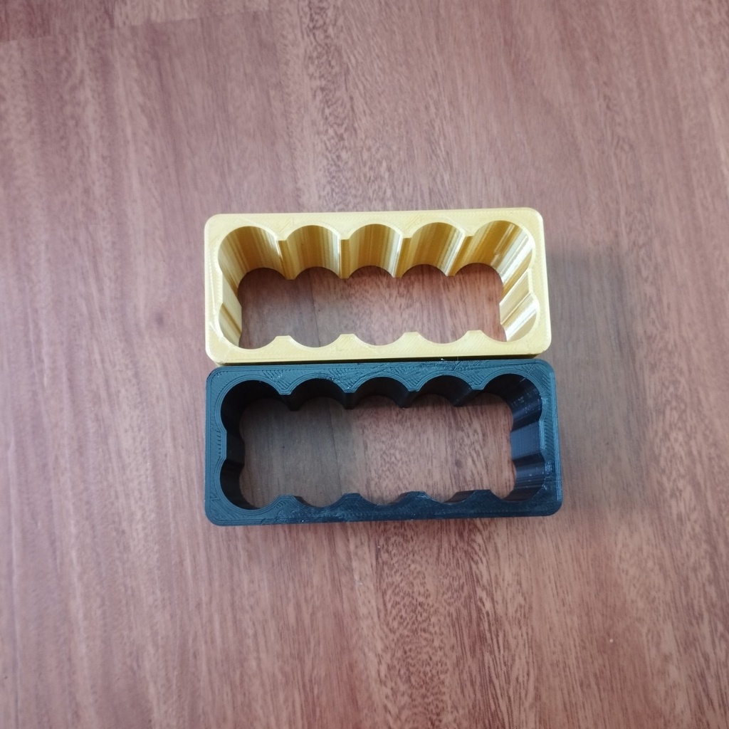 Khuôn đóng cell pin 18650, 5 cell 2 hàng  | khuôn đóng pin Makita 18V 5s-2p