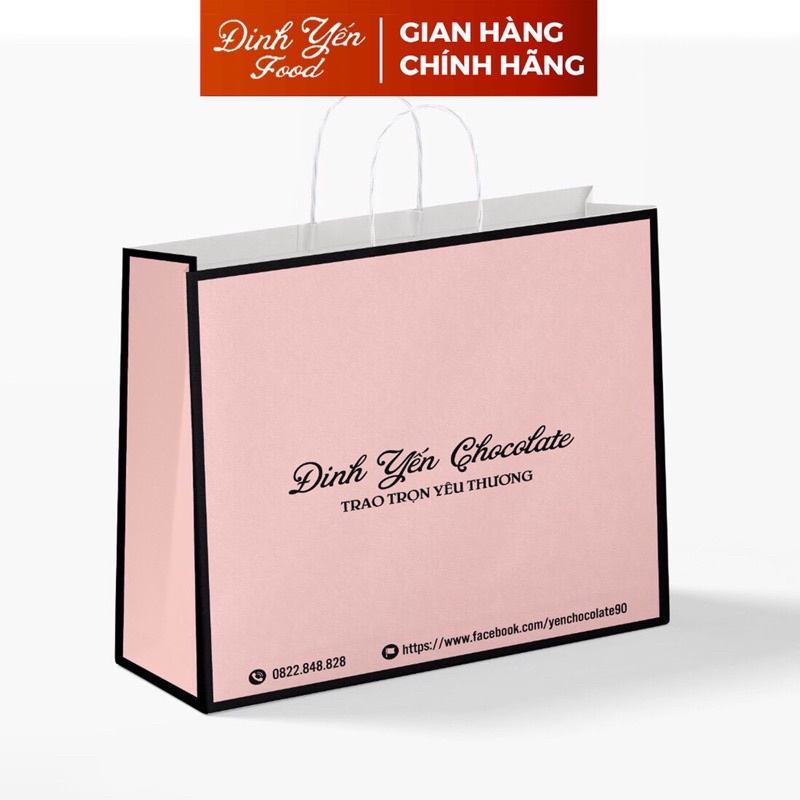 Hộp quà tặng socola valentine/22x3,5cm/M3C/39 viên