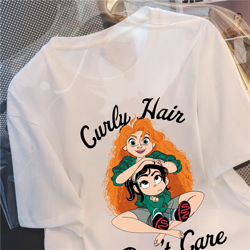 NRVP Áo Thun 100% Cotton Tay Ngắn Dáng Rộng