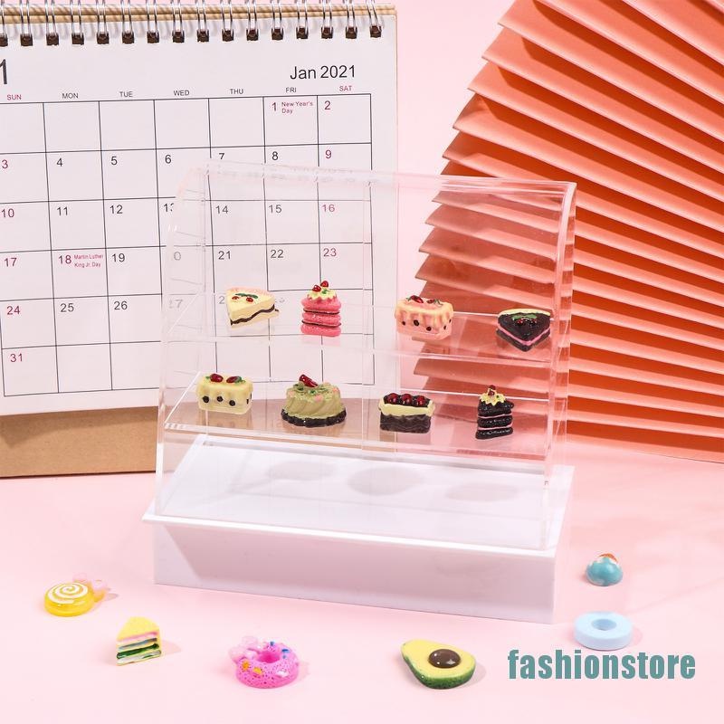 💥💥Mô Hình Bánh Kem Mini Tỉ Lệ 1: 12 Xinh XắnBộ Đồ Chơi Bánh Mini 8 Món