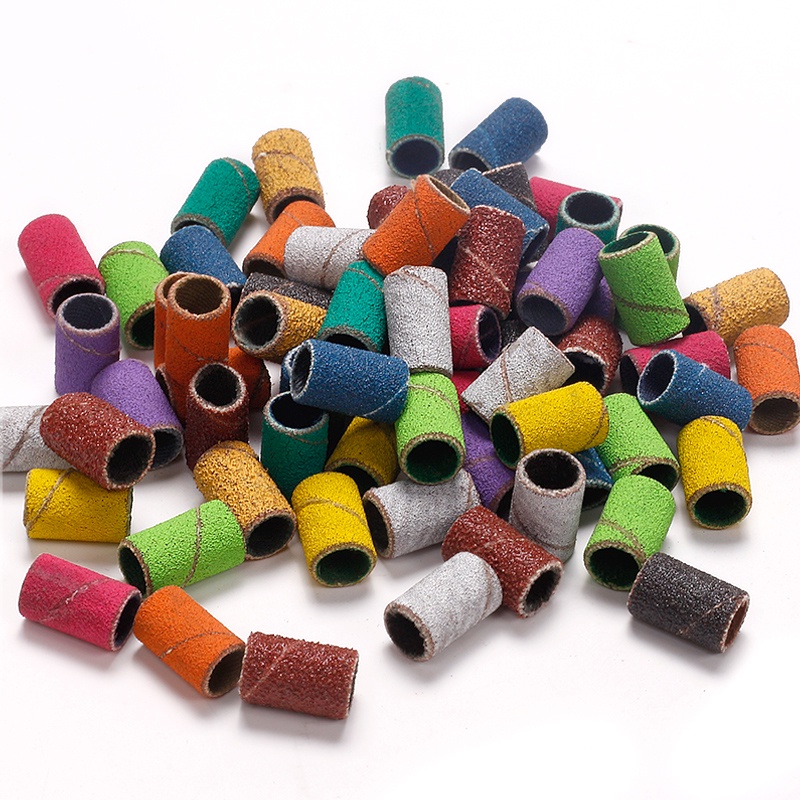 Set 50 / 100 Giấy Nhám 80 / 120 / 150 / 240 Dùng Để Làm Móng Nghệ Thuật