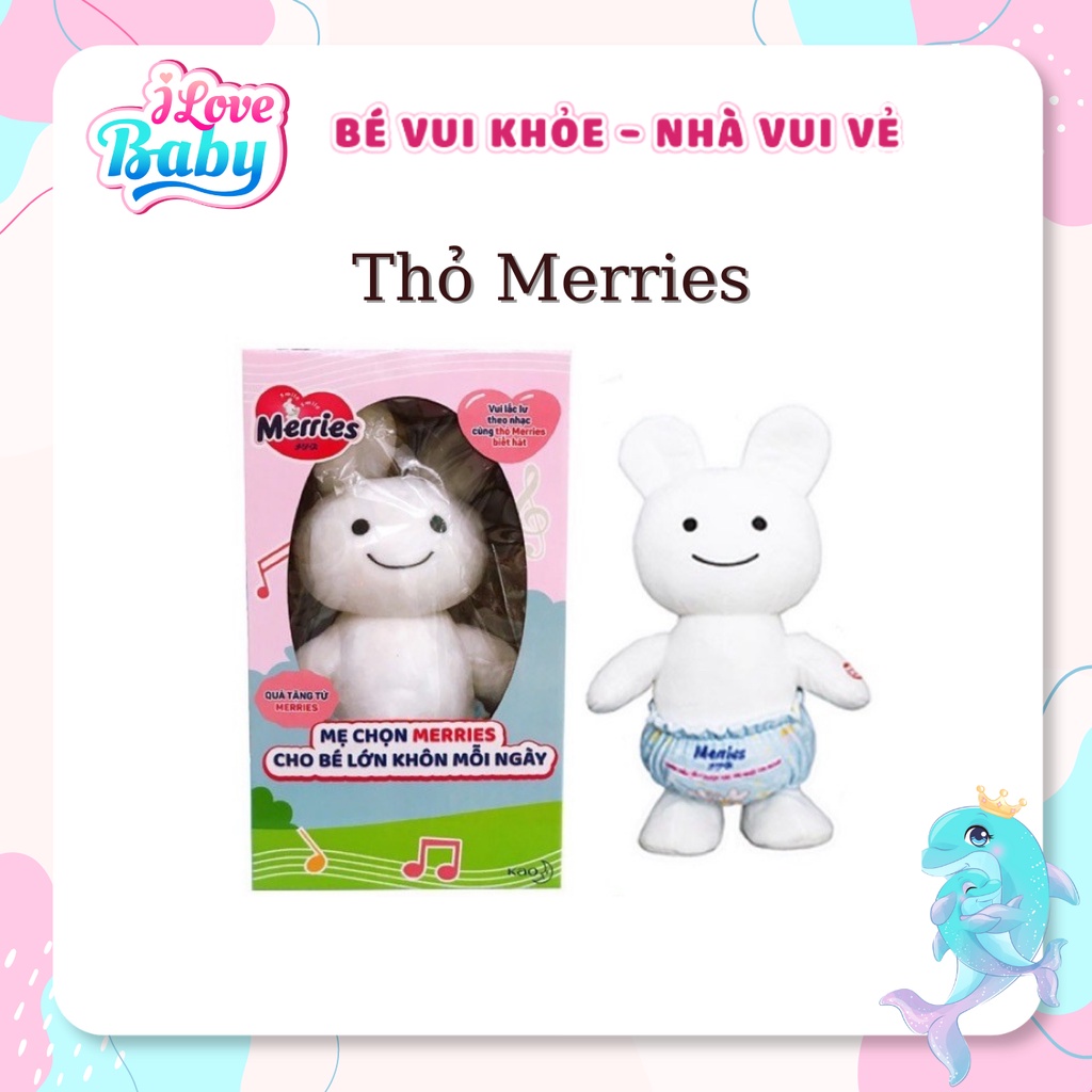 Thỏ Gỗ & Thỏ bông Merries biết hát, biết đi