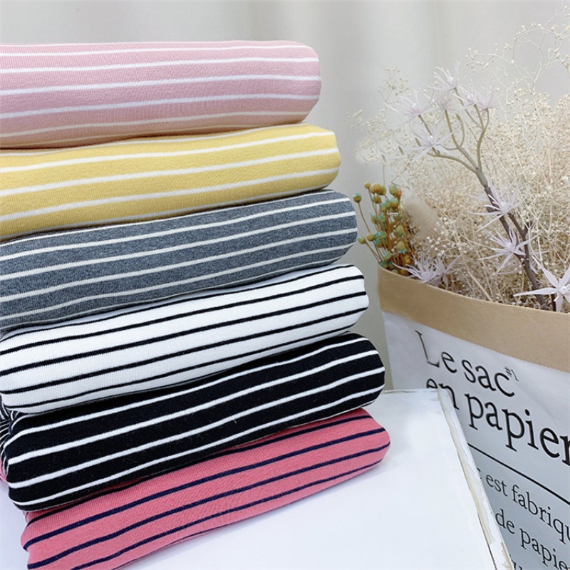 Áo Thun Tay Dài Cổ Lọ Họa Tiết Kẻ Sọc Thời Trang Cho Bé Gái Từ 2-8 Tuổi