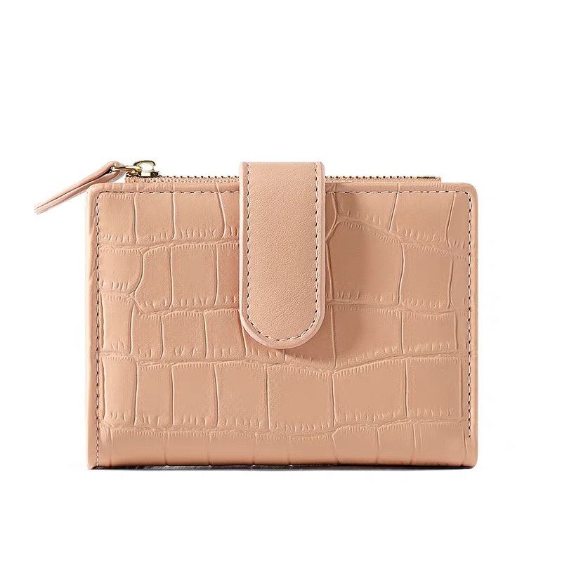 Ví nữ mini cao cấp đai ngang hiện đại thời trang nhiều ngăn cầm tay ROSE V51