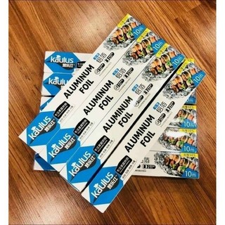 Cuộn giấy bạc nướng thịt cuộn 10 met dày 15micon