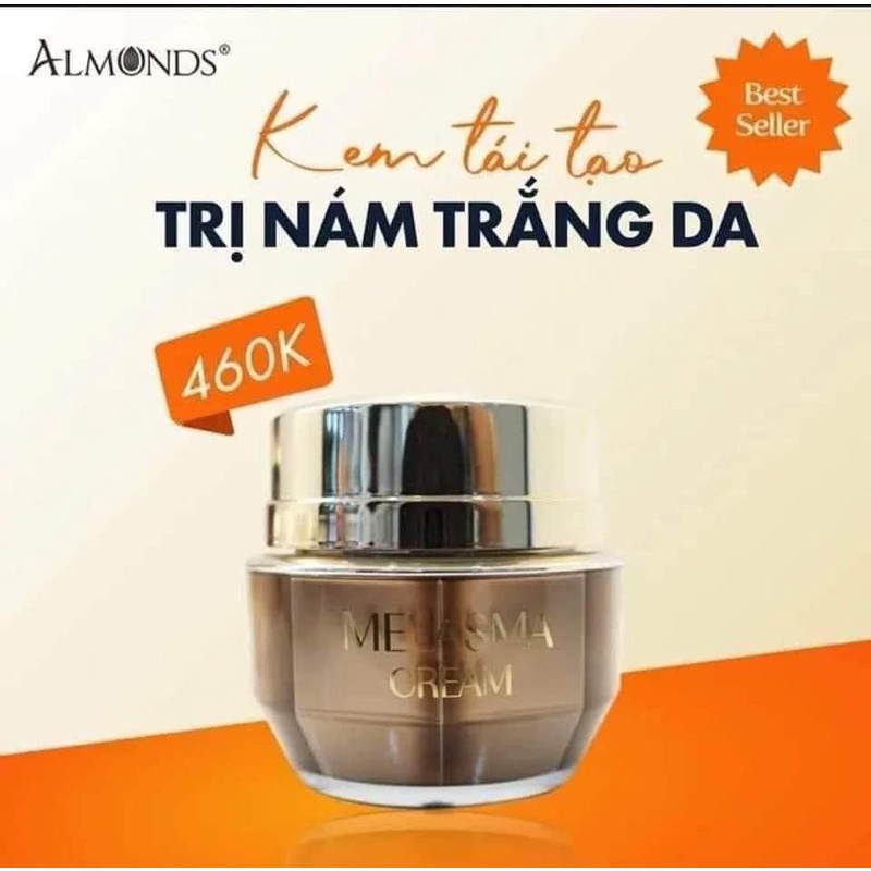 Kem tái cấu trúc chính hãng almonds