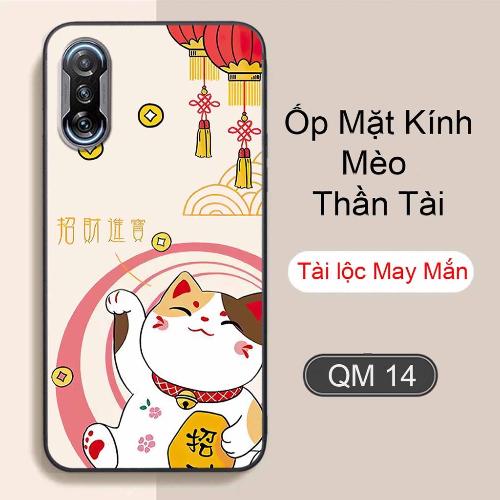 Ốp Xiaomi Redmi K40 / K40 Pro / Gaming  Mèo thần tài may mắn